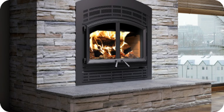 Majestic Ruby Series Direct Vent Gas Fireplace Insert - All American Chimney