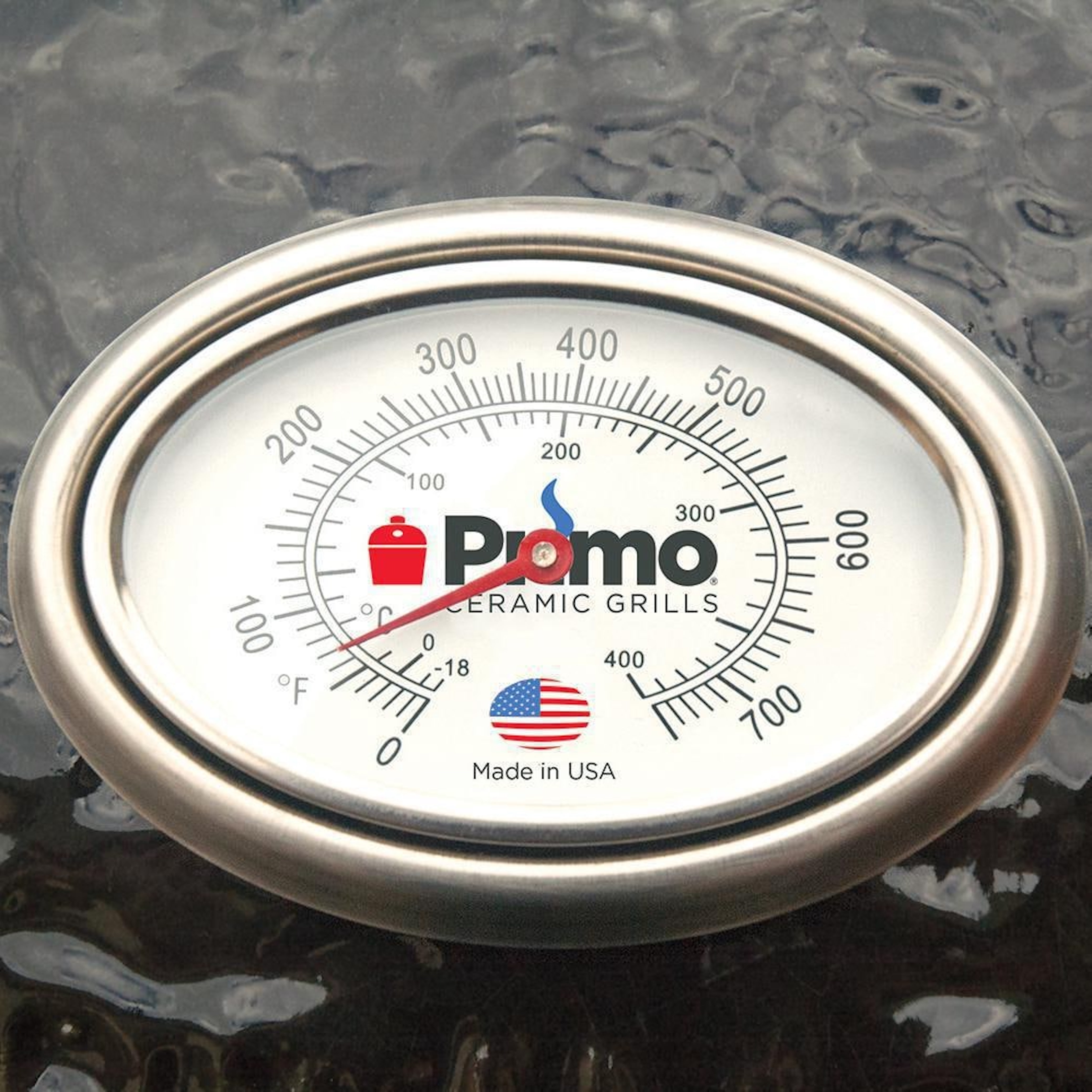 Primo X-Large All-In-One Series Charcoal Ceramic Kamado Grill | Built-In Temperature Gauge