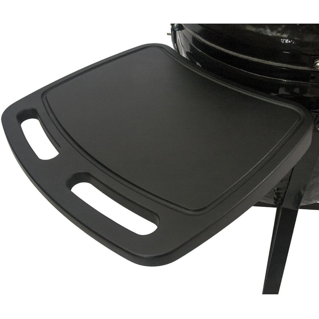 Primo X-Large All-In-One Series Charcoal Ceramic Kamado Grill | Cart Side Shelf