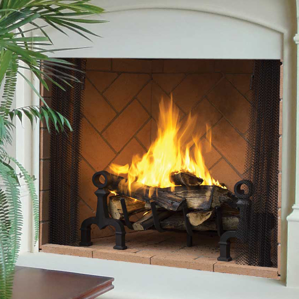 Astria Georgian 50" Wood-Burning Fireplace | Open Front Wood Burning Fireplace