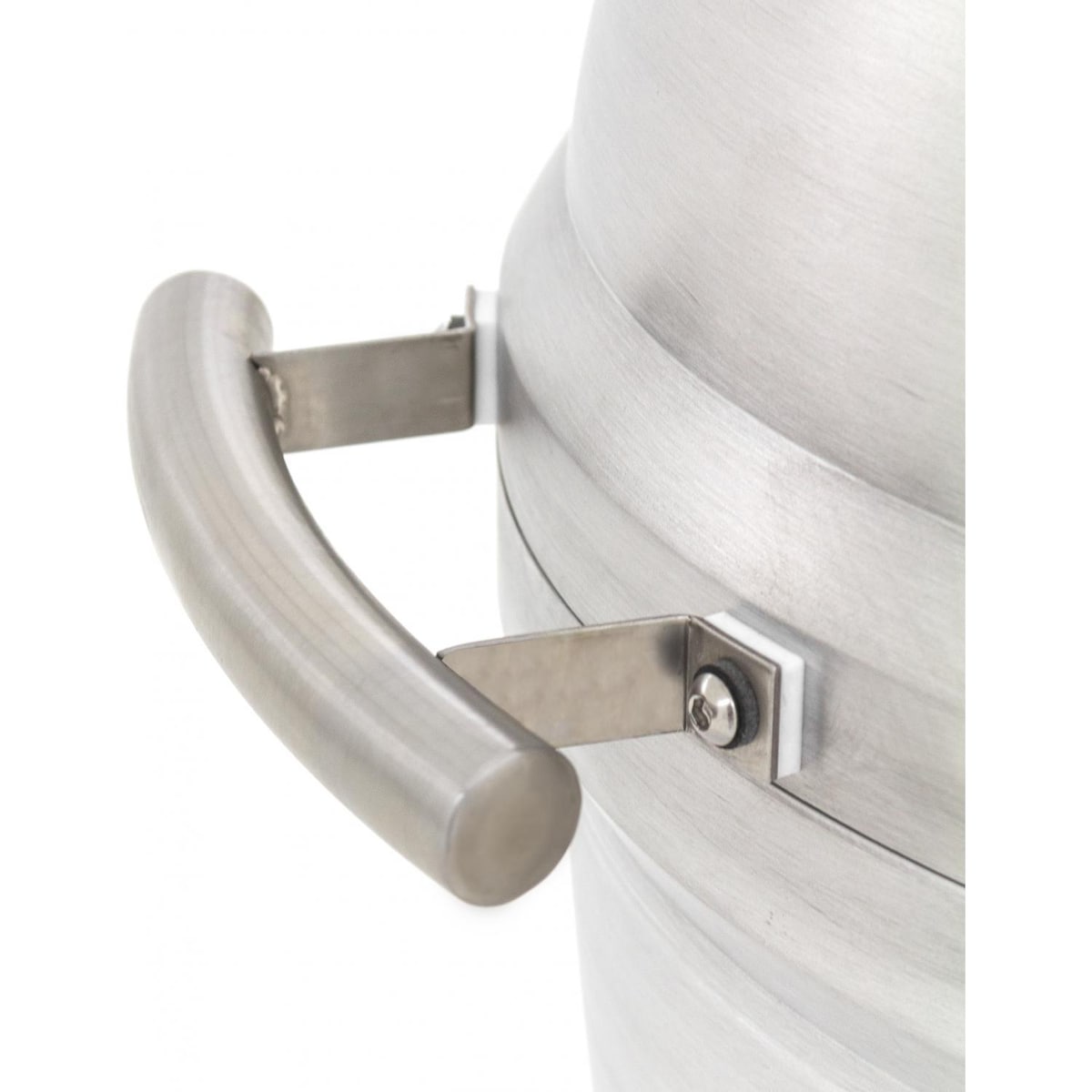 Blaze 20" Built-In Cast Aluminum Kamado | Stainless Steel Handle