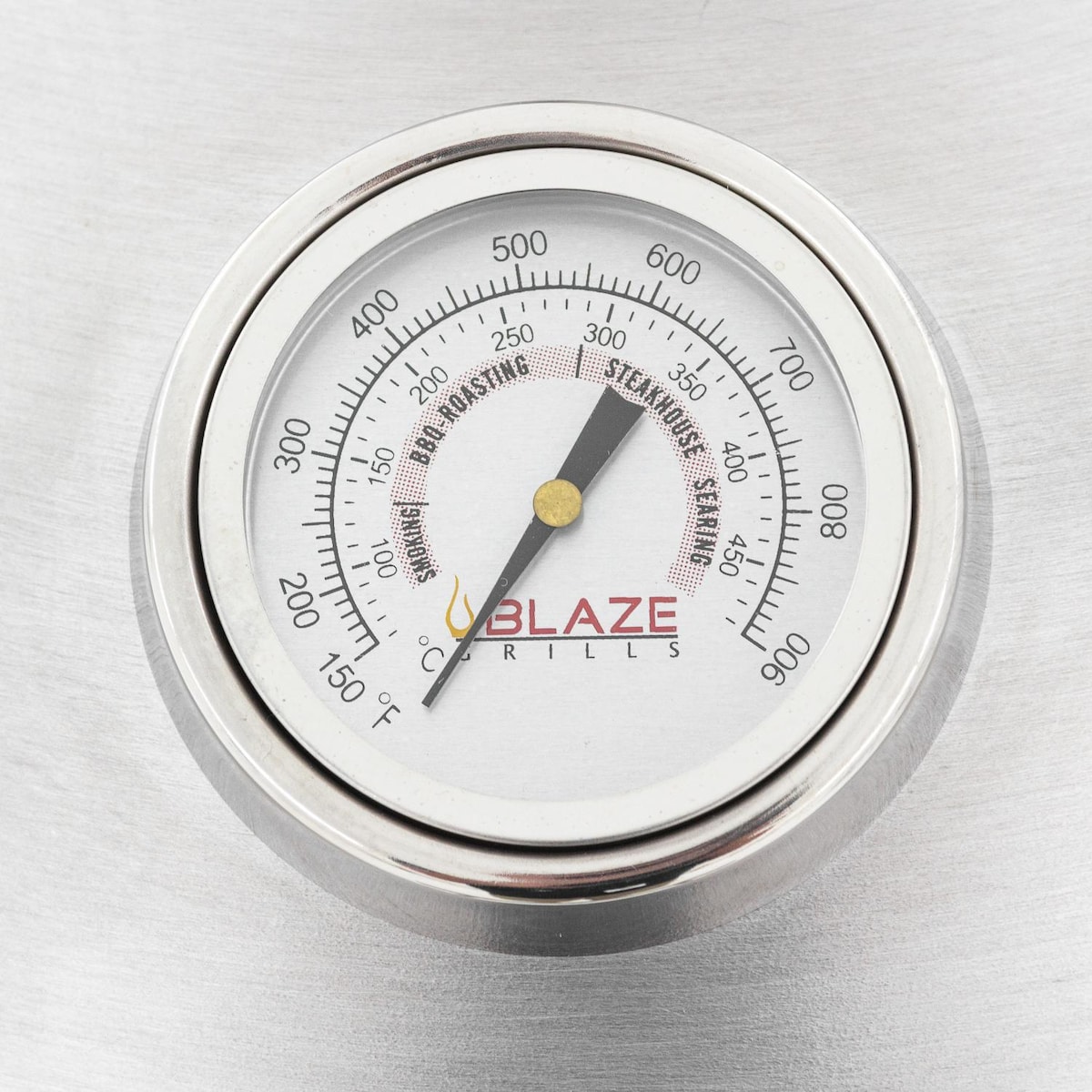 Blaze 20" Built-In Cast Aluminum Kamado | Built-In Thermometer