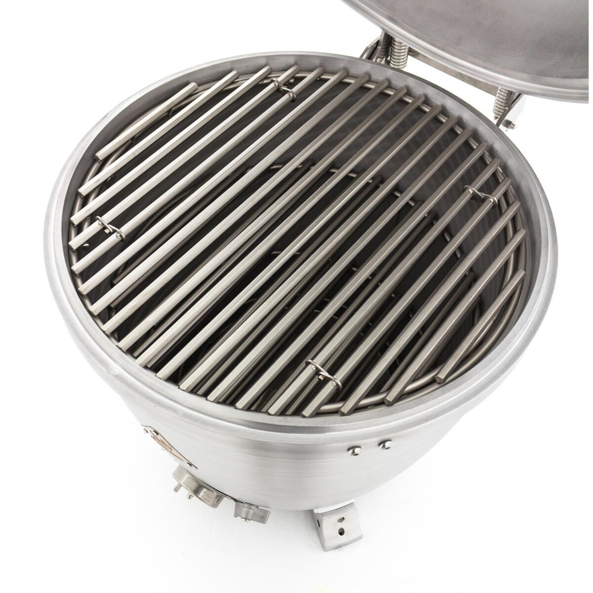 Blaze 20" Built-In Cast Aluminum Kamado | Stainless Steel Cooking Grate