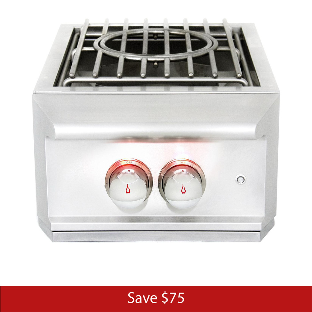 Blaze LUX High Performance Built-In Gas Power Burner  | Promo Ends December 15th.
