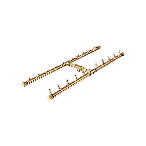 Warming Trends Crossfire CFBH200 H-Style Brass Burner | Perfect for Any Home