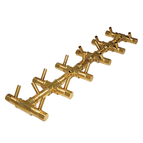 Warming Trends Crossfire CFBT170 Tree-Style Brass Burner | Sleek Design