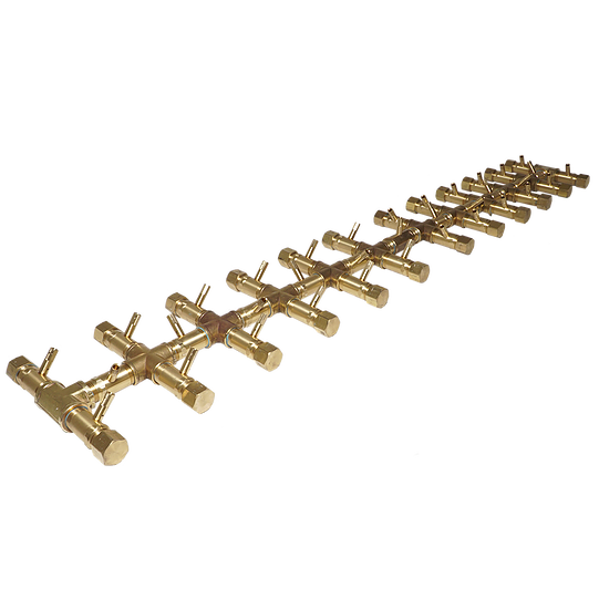 Warming Trends Crossfire CFBT350 Tree-Style Brass Burner | Sleek Design