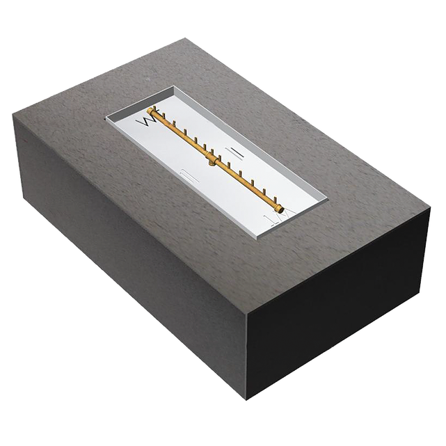 Warming Trends Crossfire FR6036 Rectangle Ready-to-Finish Fire Pit Kit | Perfect for Any Home