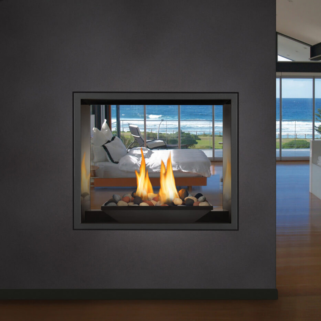 Napoleon HD81 See Through Direct Vent Gas Fireplace | Embers Living