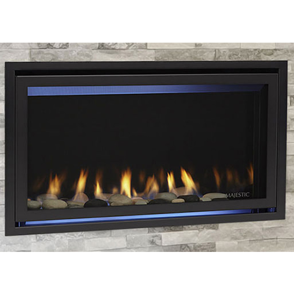 Majestic Jade 32" Direct Vent Gas Fireplace with IntelliFire Touch Ignition System | Sit back, relax and enjoy your home with the Jade fireplace from Majestic.