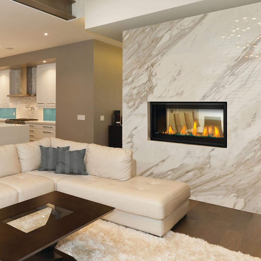 Napoleon Vector 38" See Through Direct Vent Gas Fireplace | Up to 30,000 BTU's