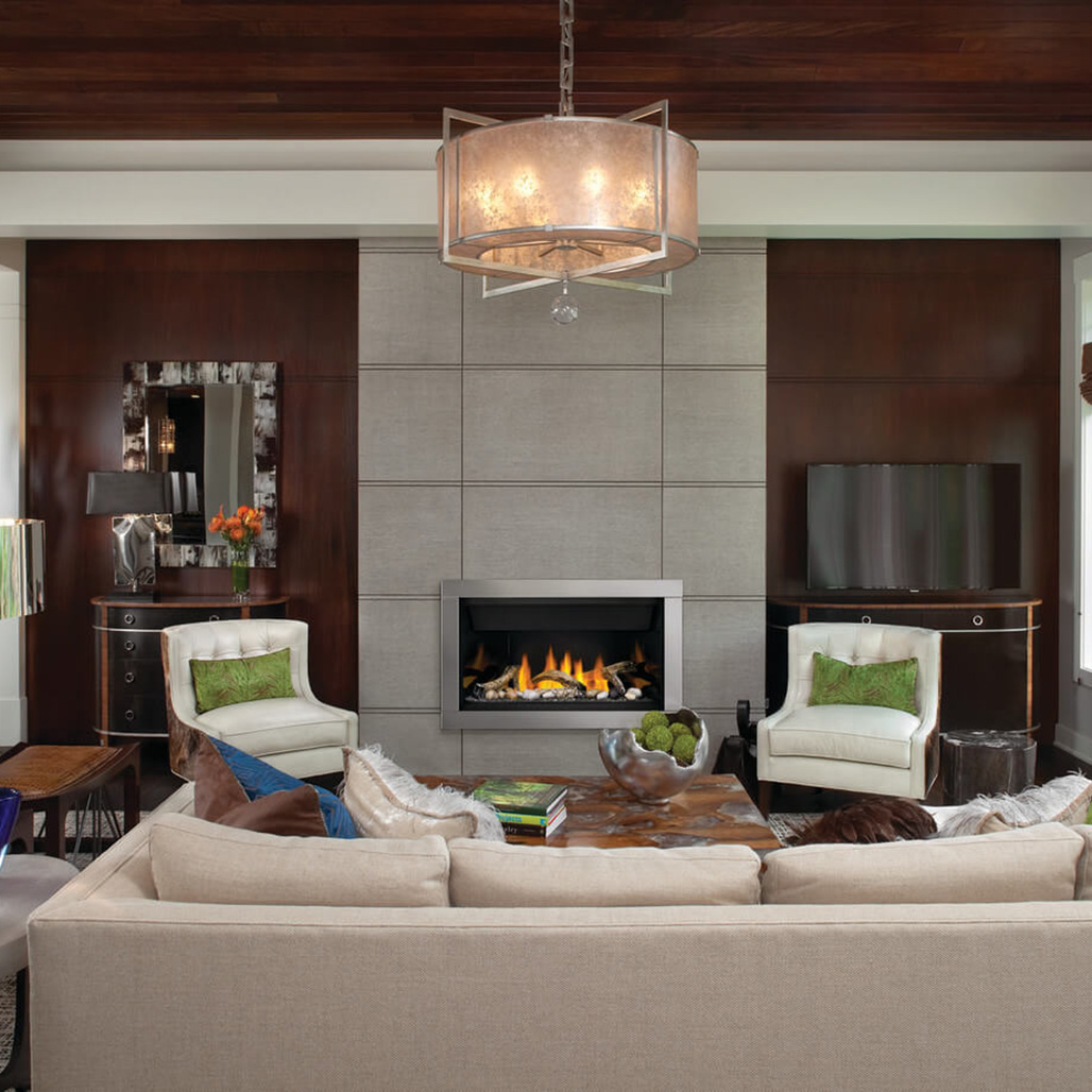Napoleon Ascent 36" Direct Vent Linear Fireplace | Up to 17,500 BTU's