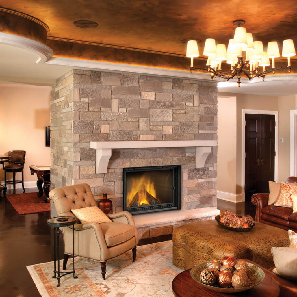 Napoleon High Country 5000 Wood Fireplace | Clean Burning