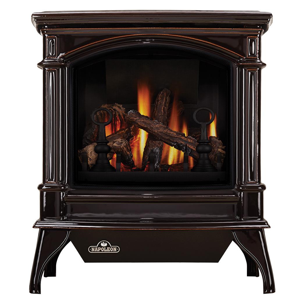 Napoleon Knightsbridge Cast Iron Direct Vent Gas Stove | Presidents Limited Lifetime Warranty