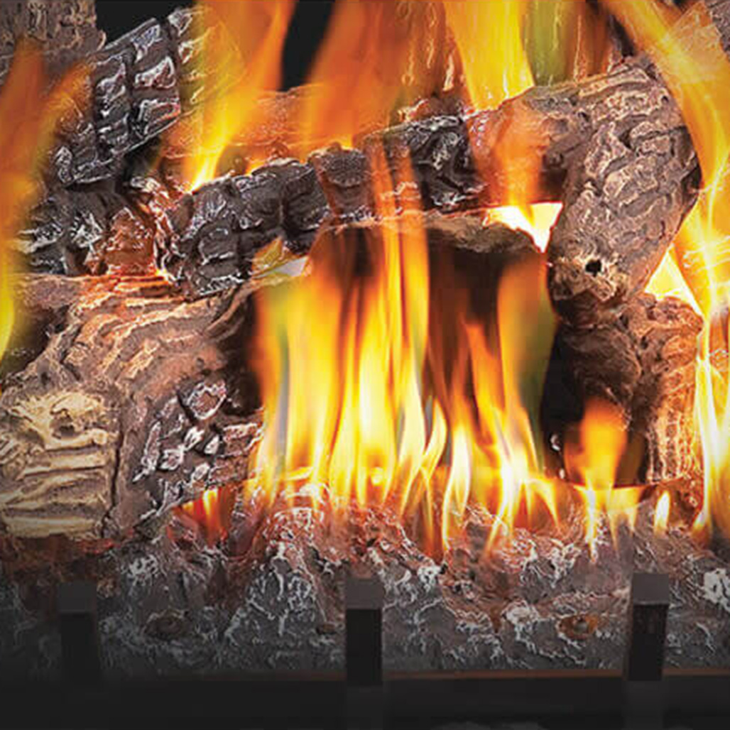 Napoleon Fiberglow 30" Gas Log Set - Electronic Ignition | 100% Electronic Ignition