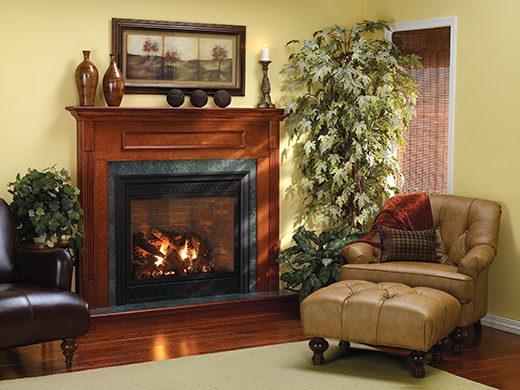 Empire Tahoe Direct-Vent Fireplace Luxury 36" - Multi-Function Control | Heat up your living room quickly