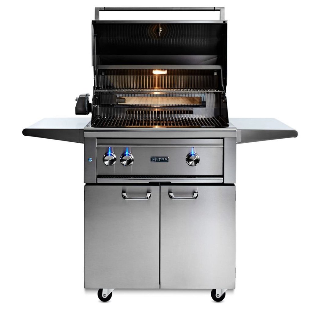 Lynx Grills 30" Professional Freestanding Grill with Infrared Burners | Ample capacity—840 square inches of cooking surface
