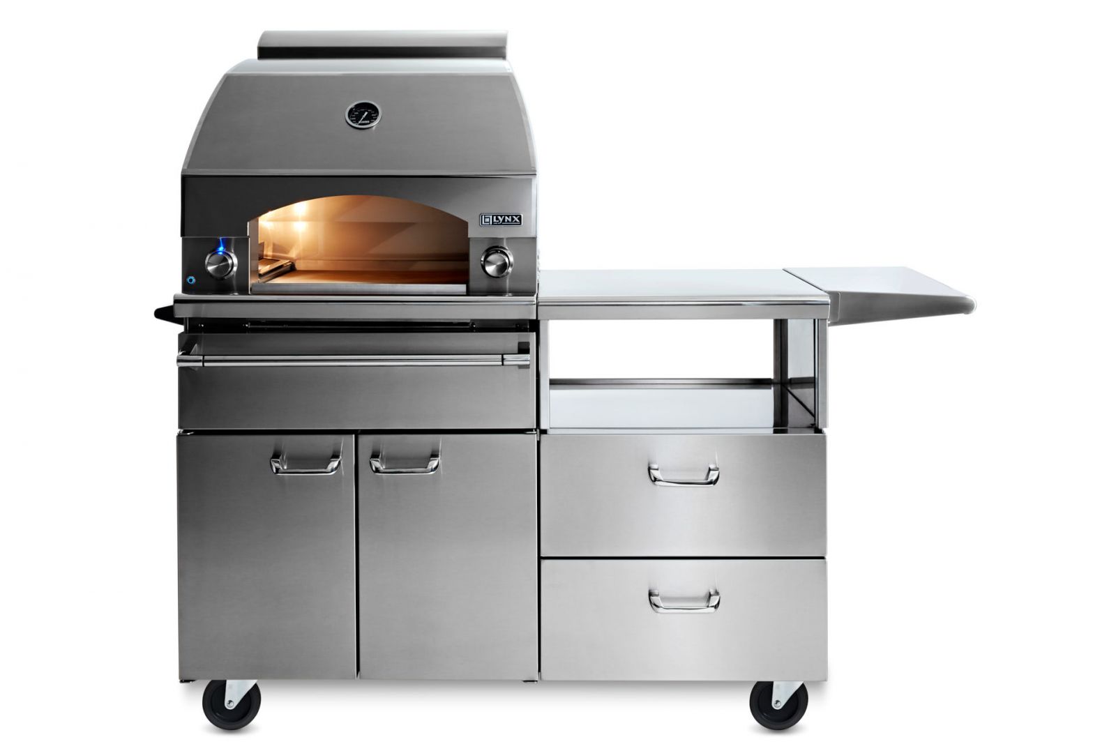 Lynx Grills Napoli Outdoor Freestanding - Optional Cart View 2