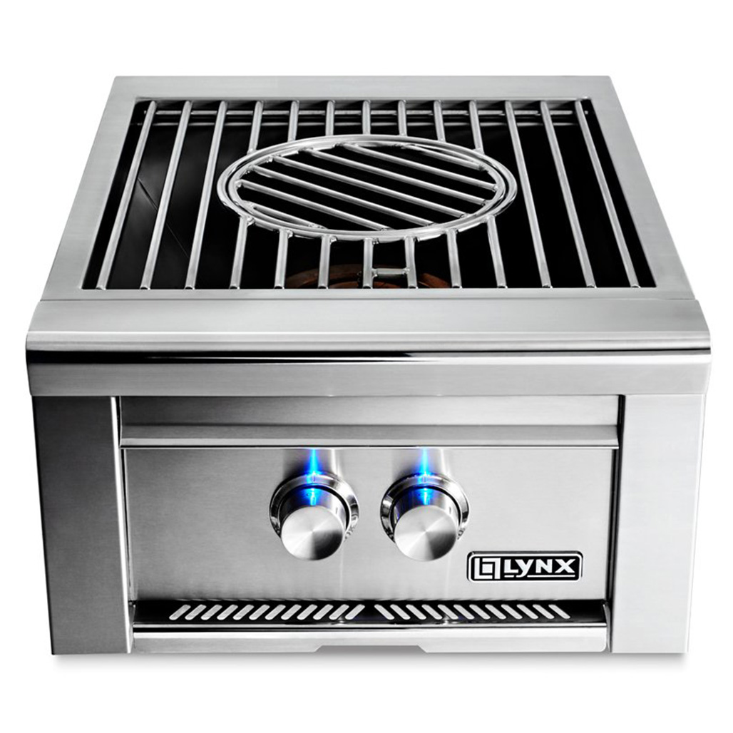 Lynx Grills Professional Power Burner Side Burner | Assured reliability—dual-ring red brass burner