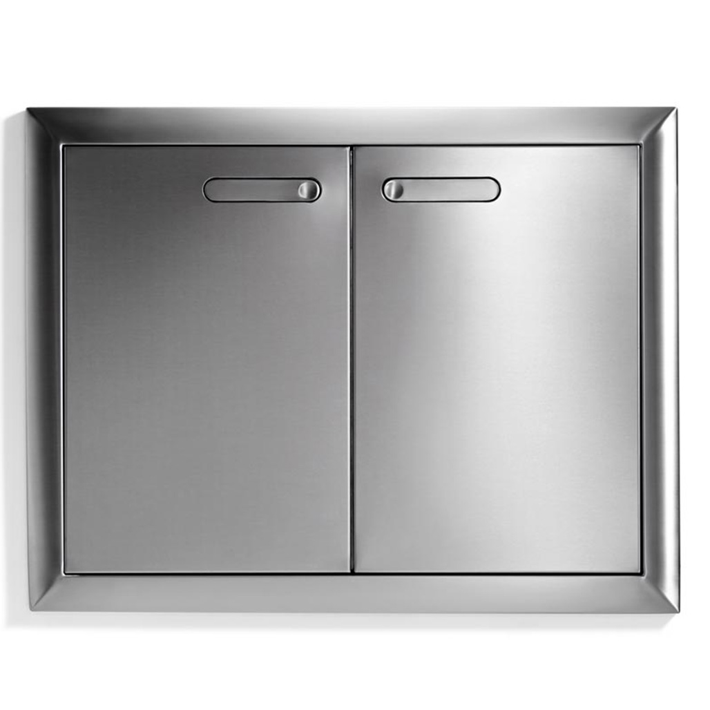Lynx Grills 30" Ventana Double Access Doors | Unique elegance—part of the Ventana Collection, the finest storage solutions for outdoor kitchens