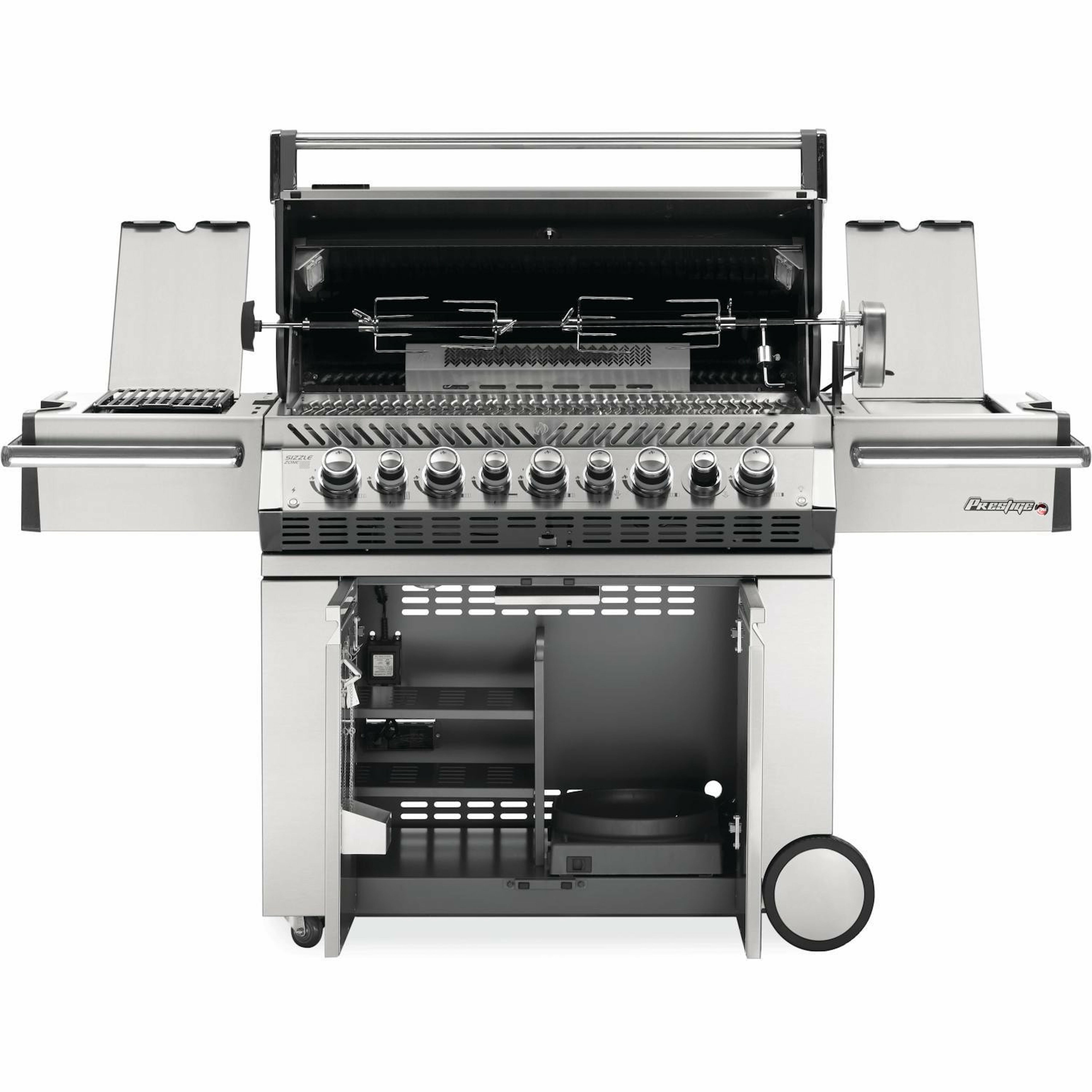 Napoleon Prestige PRO 665 Gas Grill with Infrared Rear and Side Burners - View 4
