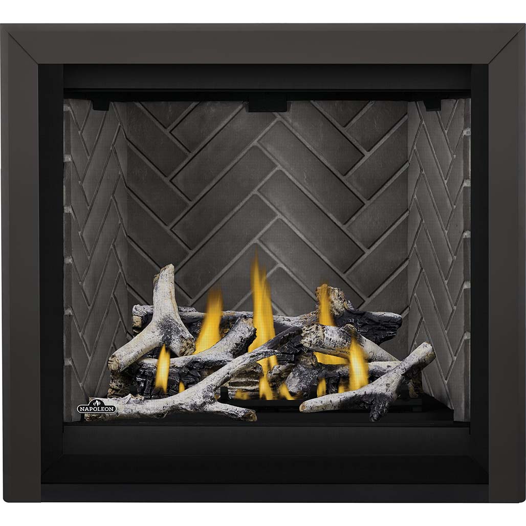 Napoleon Altitude X Series 36" Direct Vent Gas Fireplace | Heat circulating blower with variable speed and thermostatic control provides powerful heating performance comes included