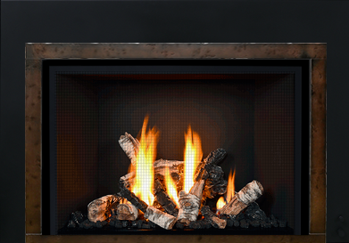 Mendota FullView Decor Gas Fireplace Insert | Perfect Addition to Every Home