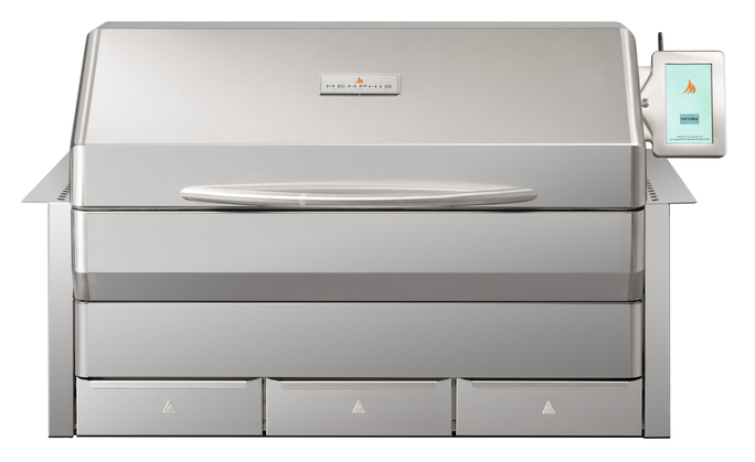 Memphis Grills ITC3 Elite Cart Pellet Grill - Front View