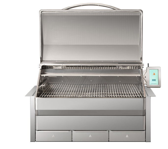 Memphis Grills ITC3 Elite Cart Pellet Grill - Open View