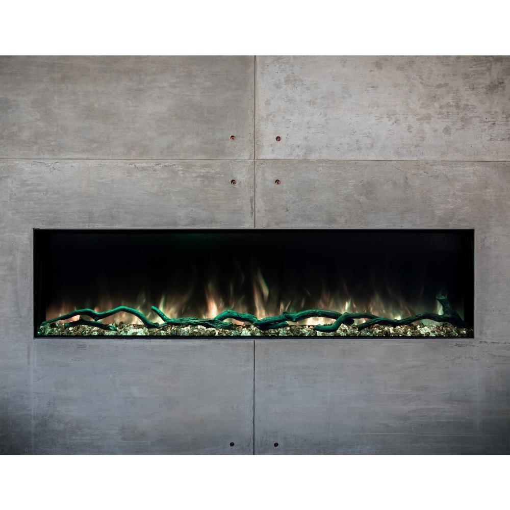 Modern Flames 56" Landscape Pro Slim Built In Electric Fireplace - Wi-Fi Controls with Modern Flames App