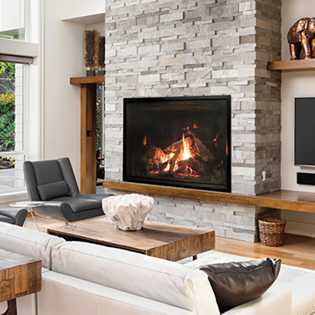 Empire Rushmore 50 w/ TruFlame Technology Clean-Face Direct-Vent Fireplace | Natural Gas