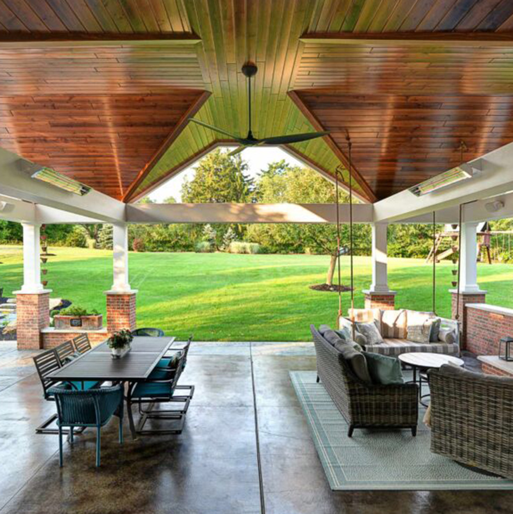 Infratech W Series 4000 Watt 61" Outdoor Electric Heater | Heaters for Outdoor Use