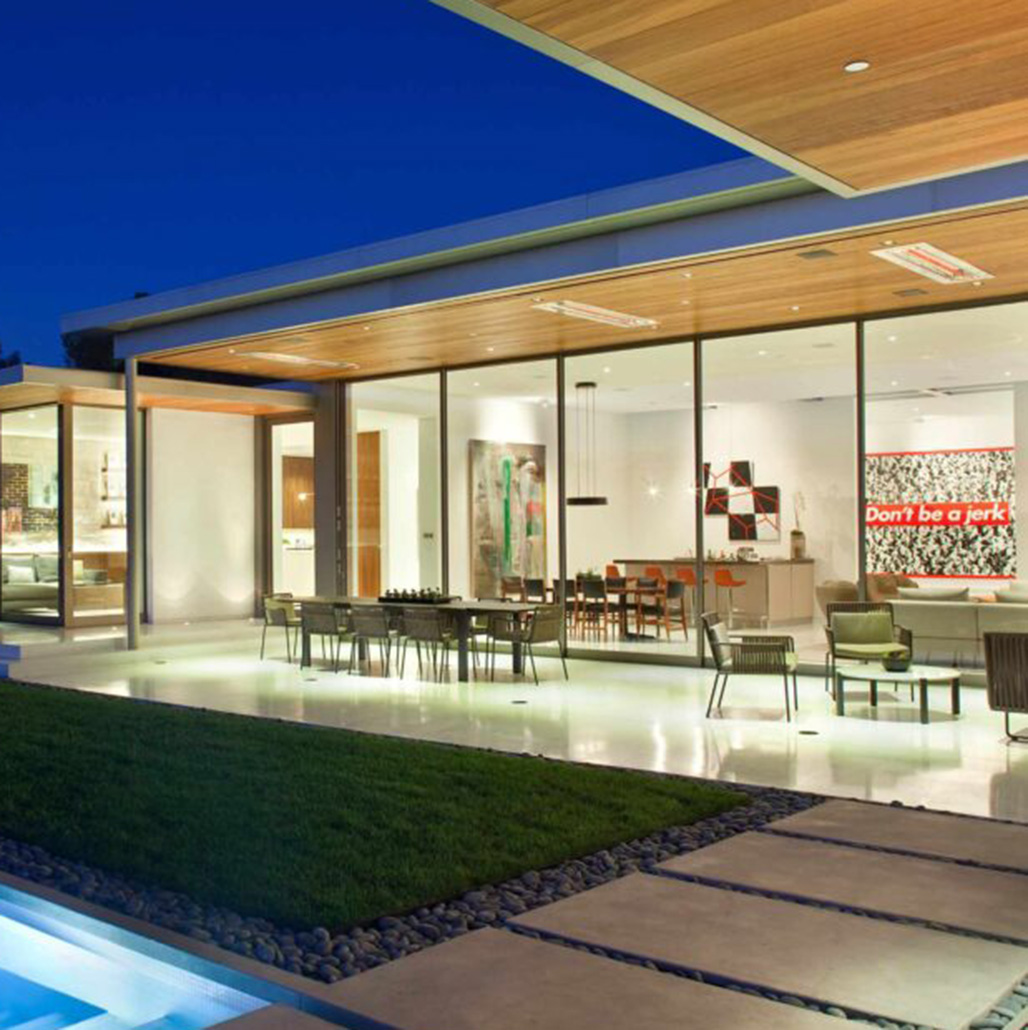 Infratech W Series 4000 Watt 61" Outdoor Electric Heater | Electric Outdoor Heater