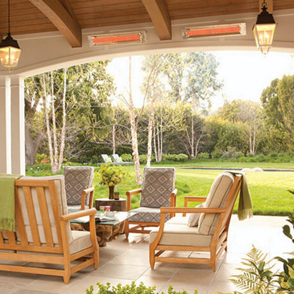 Infratech WD Series 3000 Watt 33" Outdoor Electric Heater - Dual Element | 3 Year Warranty