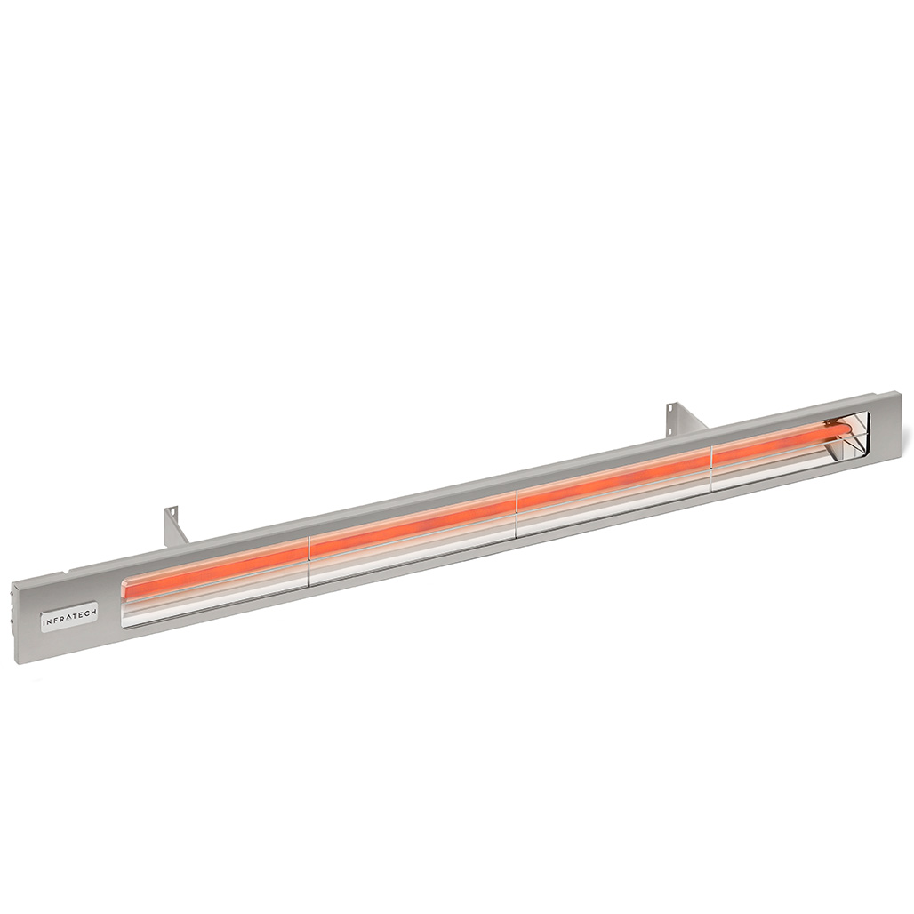 Infratech Slimline Series 3000 Watt 63" Outdoor Electric Heater - Single Element | Stainless Steel Front Face Plate