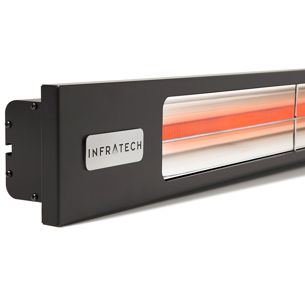 Infratech Slimline Series 3000 Watt 63" Outdoor Electric Heater - Single Element | 63 1/2" Length with 4 3/4" Width