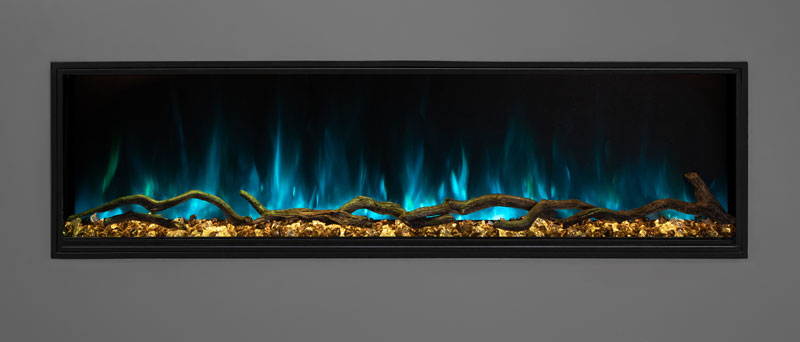 Modern Flames Landscape Pro Slim Linear Electric Fireplace – 68” - Thumbnail 5