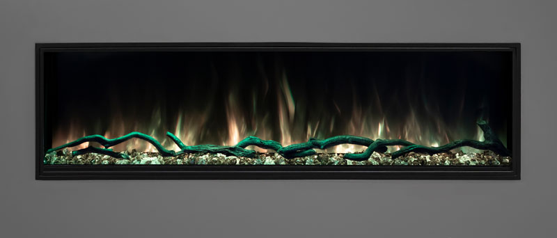 Modern Flames Landscape Pro Slim Linear Electric Fireplace – 68” - Thumbnail 3