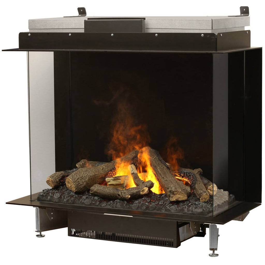 Dimplex Optimyst e-Matrix 39" Bay View Built-In Water Vapor Fireplace | Multi-View Water Vapor Electric Fireplace