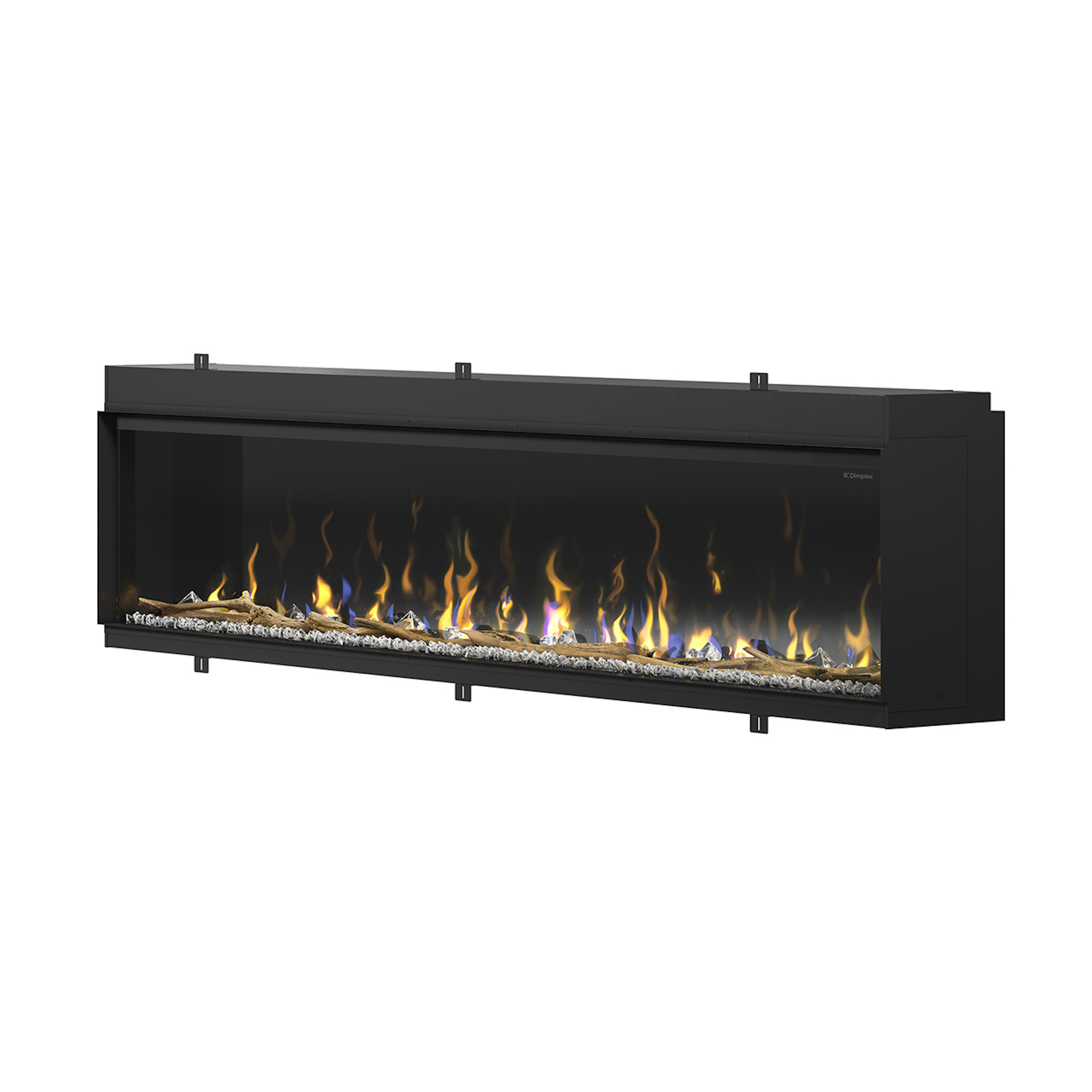 Dimplex IgniteXL Bold 100" Linear Electric Fireplace - Single Sided View