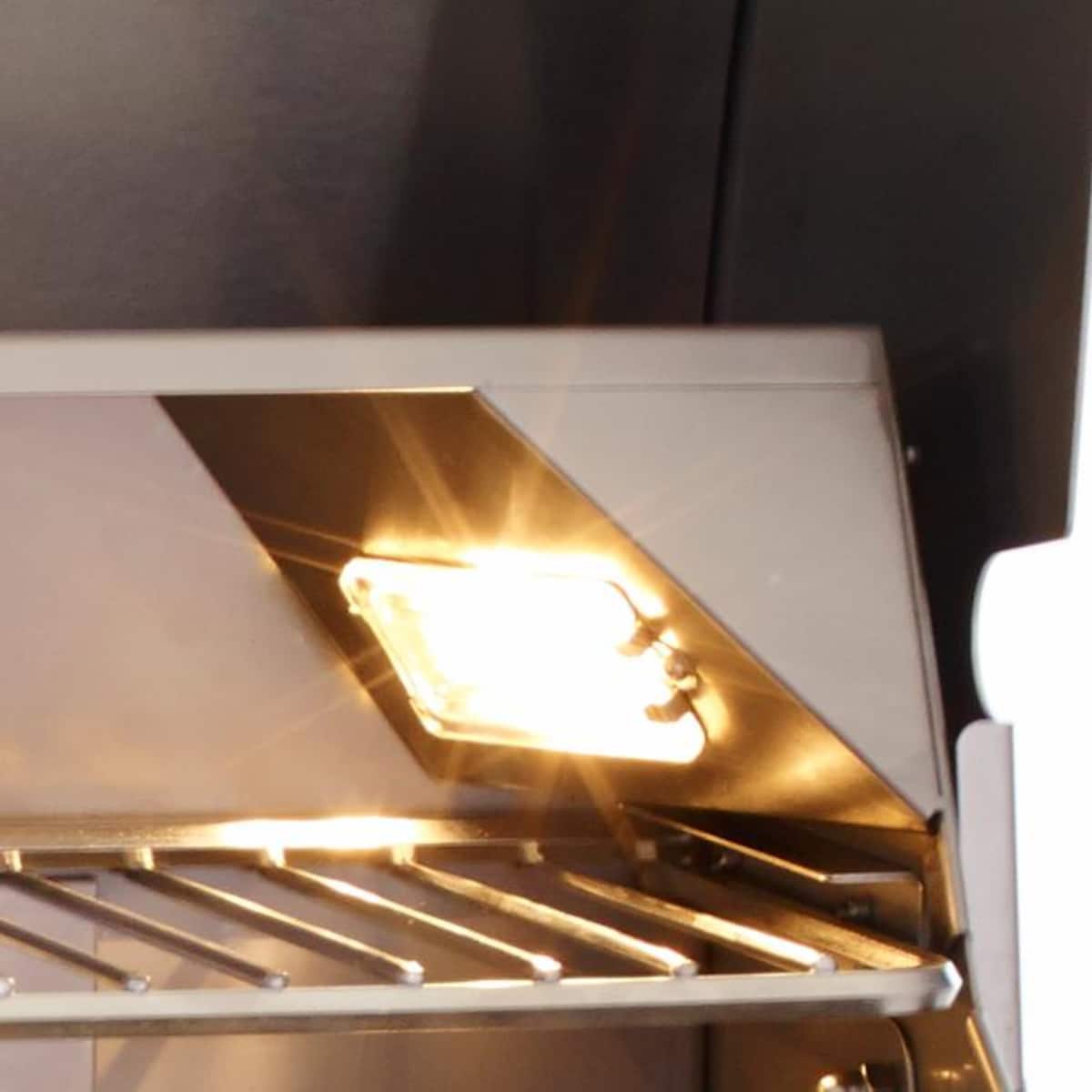 Bull 30" Angus  Freestanding Gas Grill | Interior Lighting