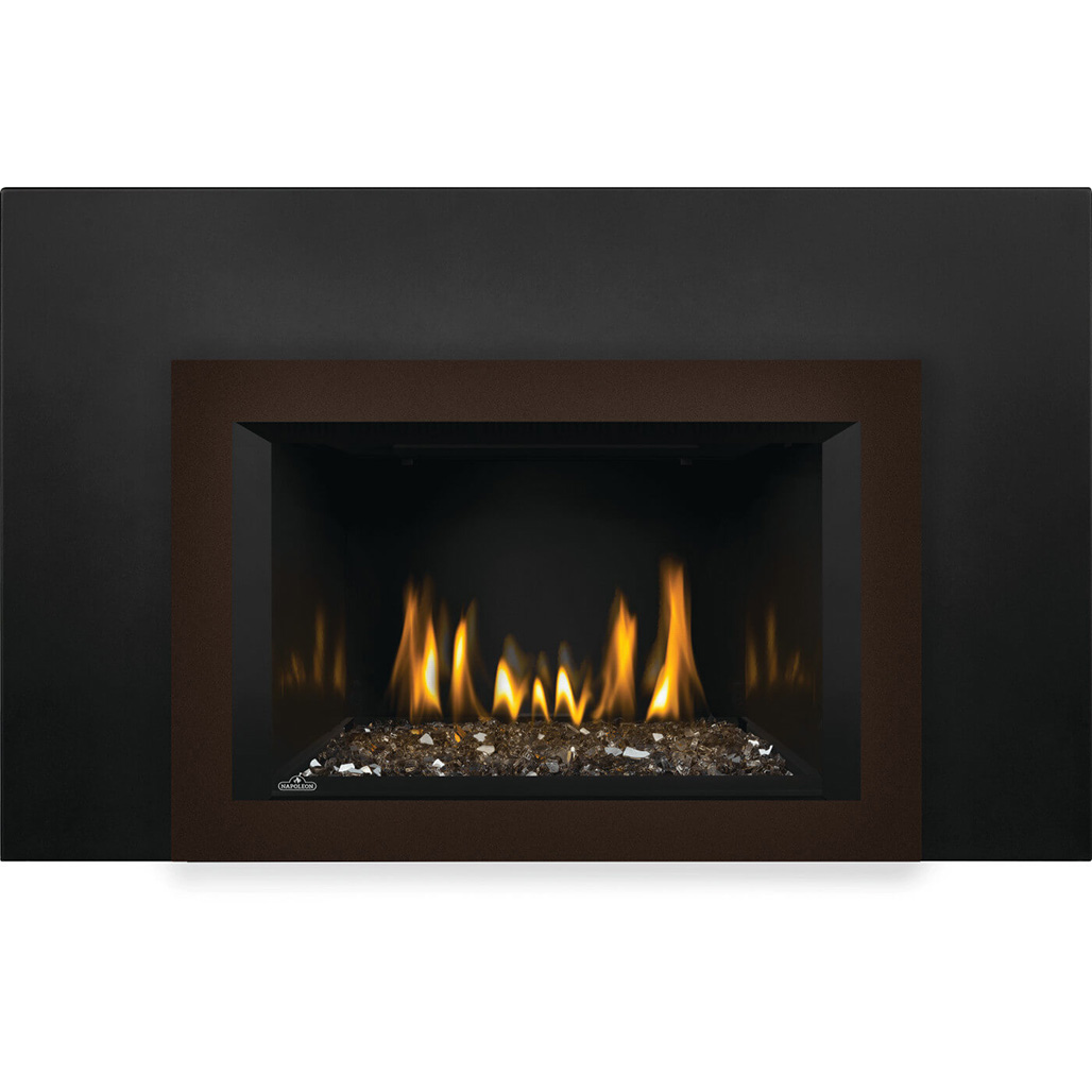 Napoleon Oakville 3 Series Glass Direct Vent Gas Insert | Embers