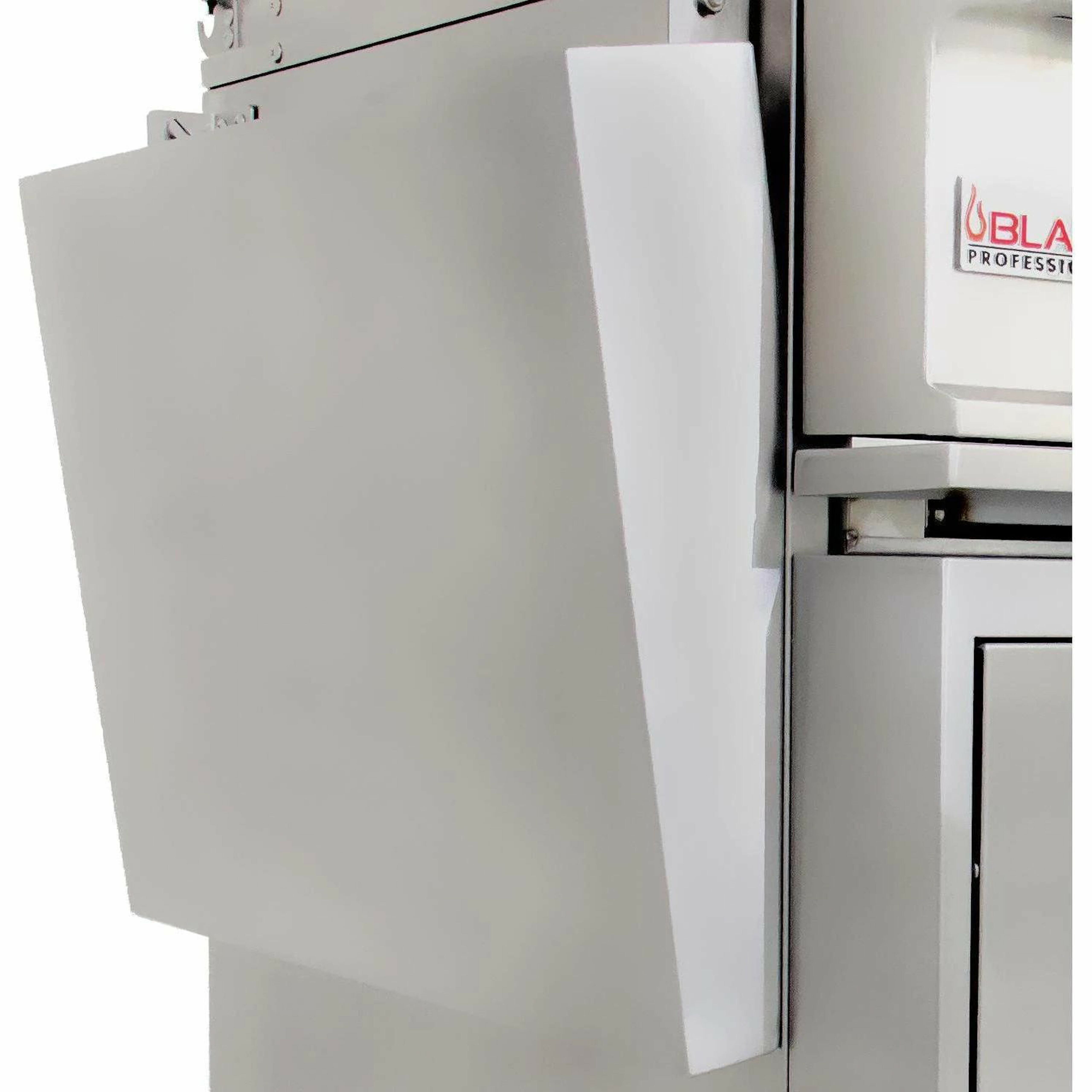 Blaze 34" Professional Freestanding Gas Grill with Rear Infrared Burner | Closed Side Shelf