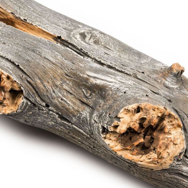 Grand Canyon Arizona Juniper Indoor See Through Vented Gas Logs & Burner | Refractory Ceramic Material