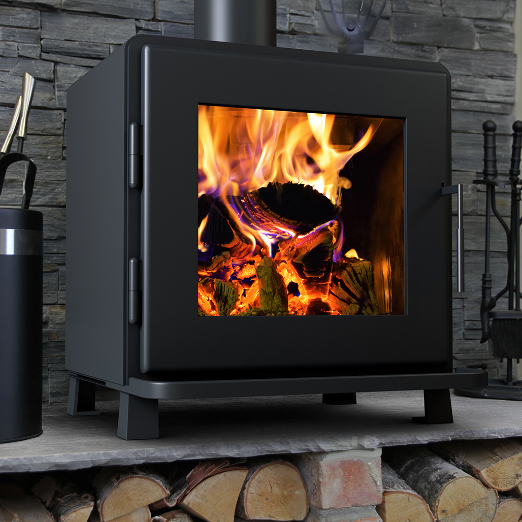 maker FUN Flame AIR NOVA (カスタム費用込み42万) MF Fire Nova 2 Freestanding Wood Burning Stove | Embers Living