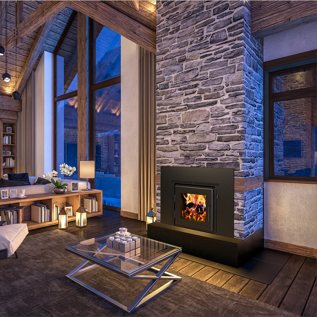 MF Fire Nova 2 Wood Burning Insert | Embers Living