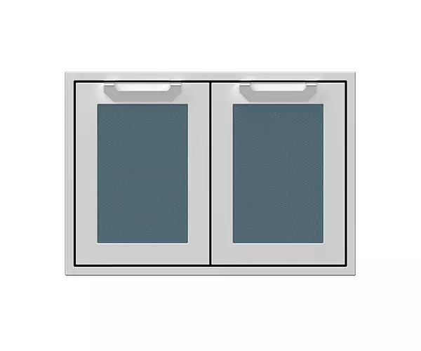 Hestan 30" Outdoor Double Access Doors | Pacific Fog