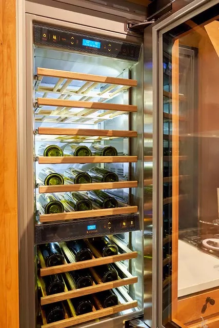 Hestan KWC Series Wine Cellar - Open Door