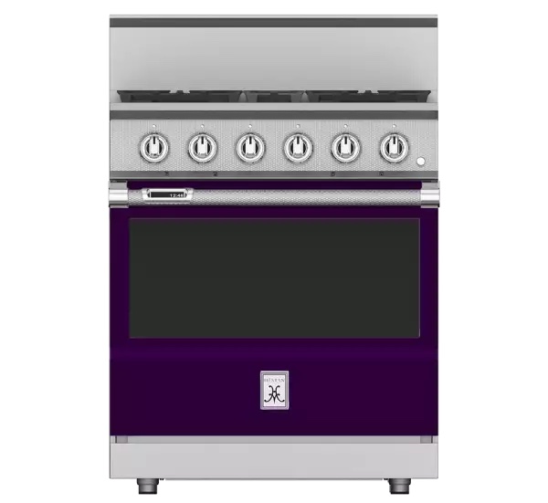Hestan 30" KRD Series Dual Fuel 4 Burner Range - Lush