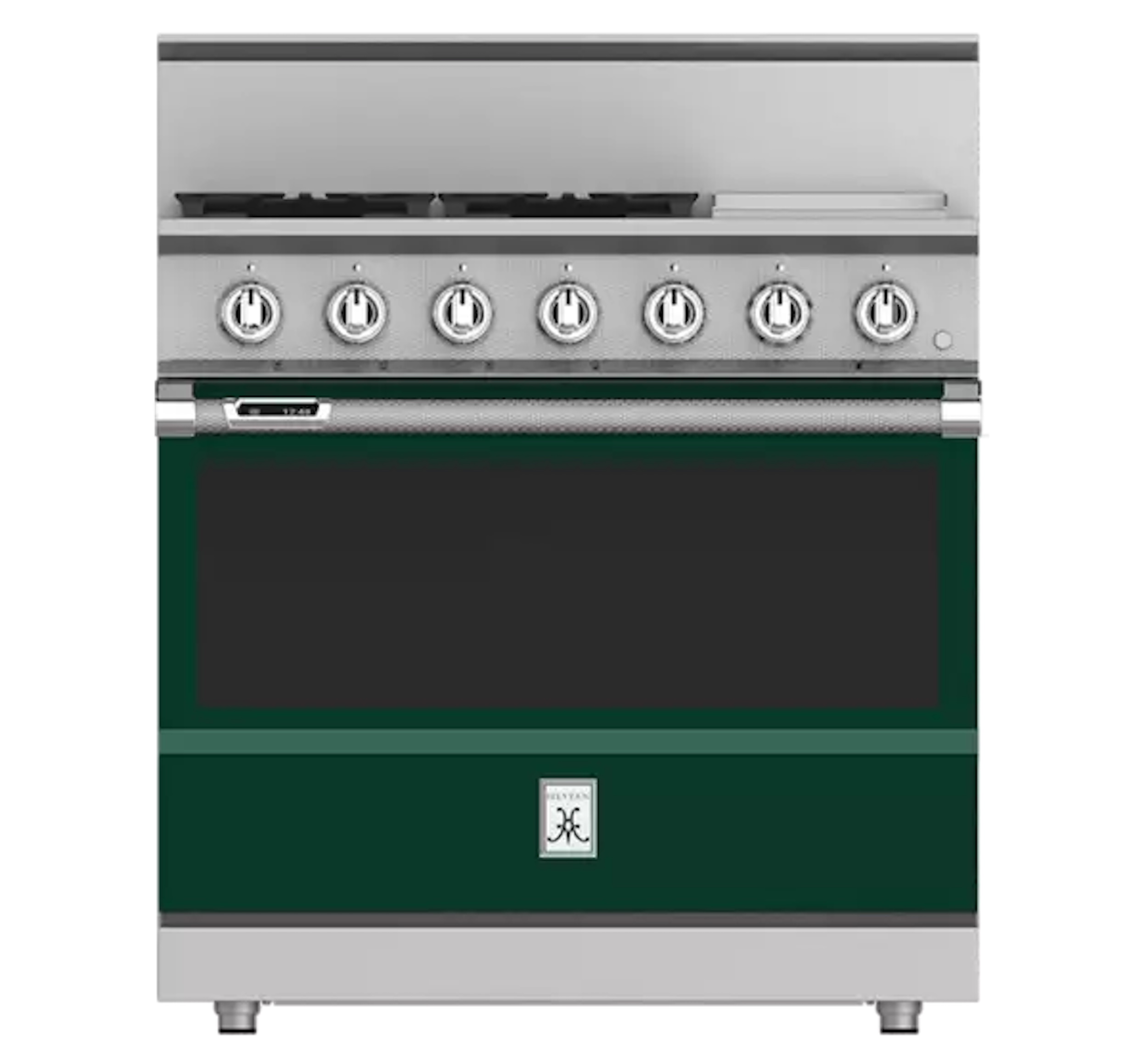 Hestan 36" KRD Series Dual Fuel 5 Burner Range with Griddle - Grove